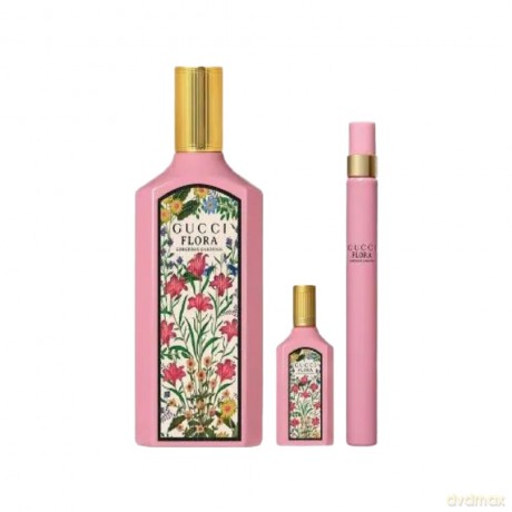 Gucci Flora By Gucci Gorgeous Gardenia - Woda perfumowana 100 ml + Woda perfumowana 10 ml + Woda perfumowana 5 ml