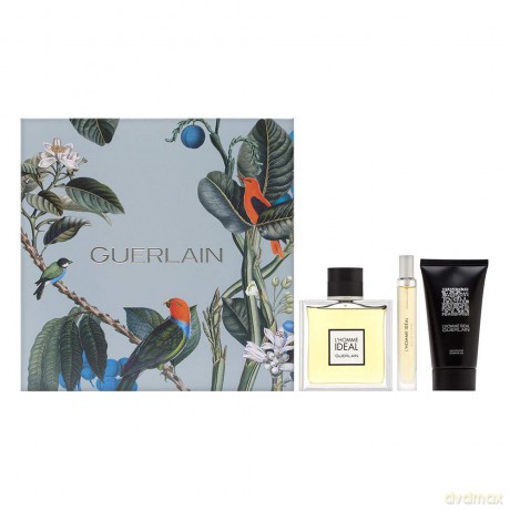 Guerlain L'Homme Ideal - Woda toaletowa 100 ml + shower gel 75 ml + Woda toaletowa 10 ml
