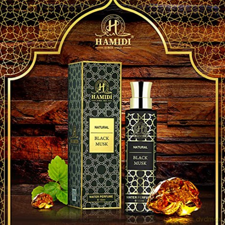 Hamidi Natural Black Musk - parfémová voda bez alkoholu - Volume: 100 ml