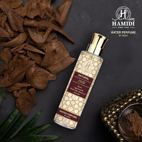 Hamidi Natural Oud - parfémová voda bez alkoholu - Volume: 100 ml