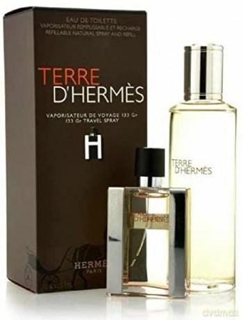 Hermes Terre D´ Hermes - Woda toaletowa 30 ml (refillable) + Woda toaletowa 125 ml (refill)