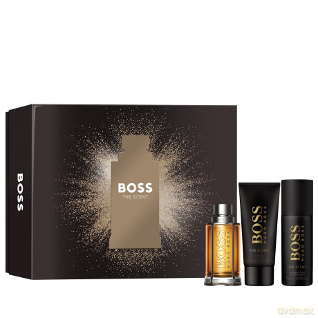 Hugo Boss Boss The Scent - Woda toaletowa 100 ml + deodorant spray 150 ml + shower gel 100 ml