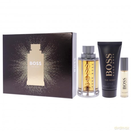 Hugo Boss Boss The Scent - Woda toaletowa 100 ml + sprchový gel 100 ml + Woda toaletowa 10 ml