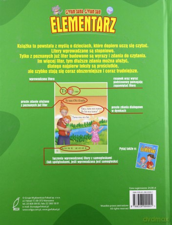 Czytam Sama Czytam Sam - Małgorzata Ciszewska, Katarzyna Dąbrowska [KSIĄŻKA]