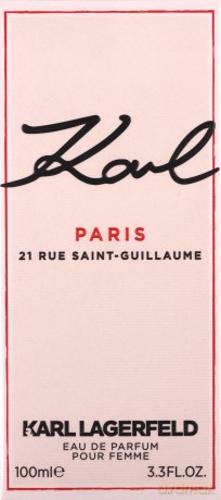 Karl Lagerfeld Paris 21 Rue Saint-Guillaume - Woda perfumowana - Volume: 100 ml