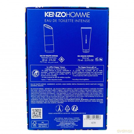 Kenzo Kenzo Pour Homme Intense Christmas Edition - Woda toaletowa 60 ml + sprchový gel 75 ml