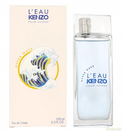 Kenzo L`Eau Kenzo Pour Homme Hyper Wave - Woda toaletowa - Volume: 100 ml