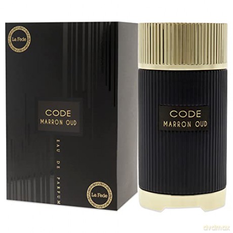 Khadlaj Code Marron Oud - Woda perfumowana - Volume: 100 ml