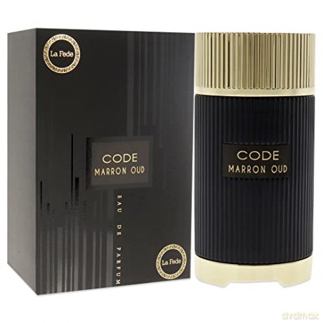 Khadlaj Code Marron Oud - Woda perfumowana - Volume: 100 ml