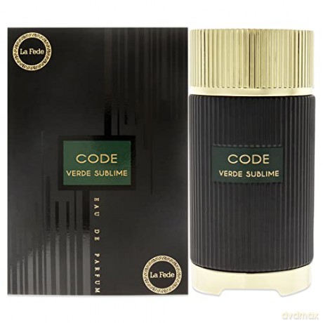 Khadlaj Code Verde Sublime - Woda perfumowana - Volume: 100 ml