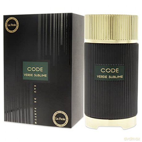 Khadlaj Code Verde Sublime - Woda perfumowana - Volume: 100 ml