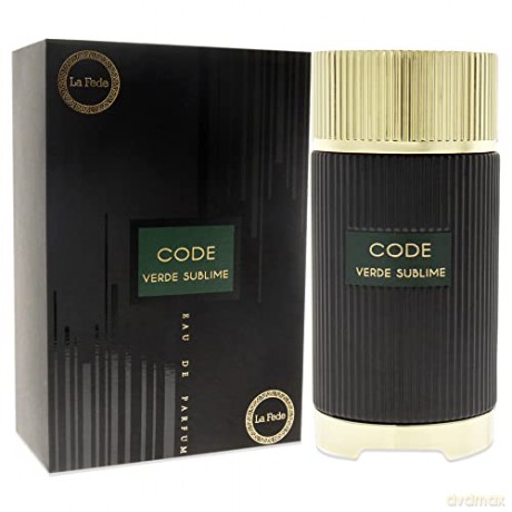 Khadlaj Code Verde Sublime - Woda perfumowana - Volume: 100 ml