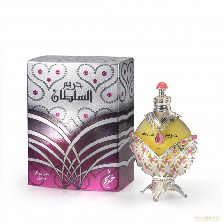 Khadlaj Hareem Sultan Silver - koncentrovaný parfémovaný olej bez alkoholu - Volume: 35 ml