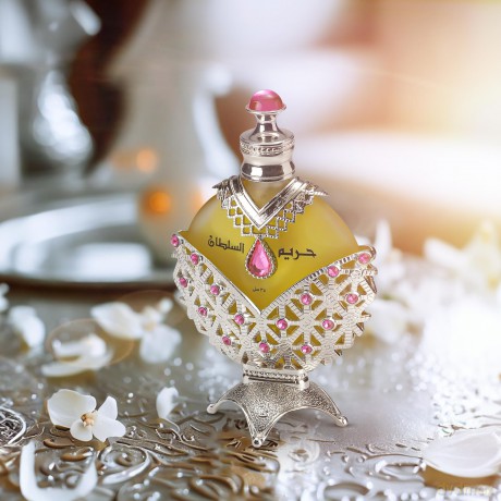 Khadlaj Hareem Sultan Silver - koncentrovaný parfémovaný olej bez alkoholu - Volume: 35 ml