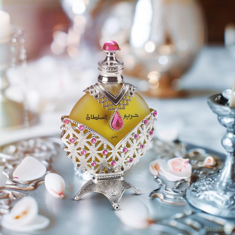 Khadlaj Hareem Sultan Silver - koncentrovaný parfémovaný olej bez alkoholu - Volume: 35 ml