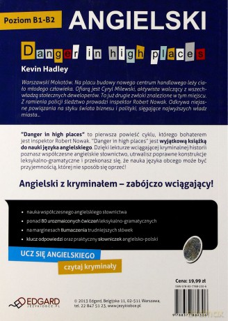 Danger In High Places Angielski Kryminał Z Ćwiczeniami - Kevin Hadley [KSIĄŻKA]