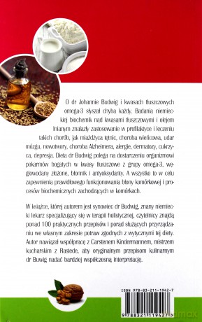 Dieta Olejowo-Białkowa Według Dr Johanny Budwig - Armin Grunewald [KSIĄŻKA]