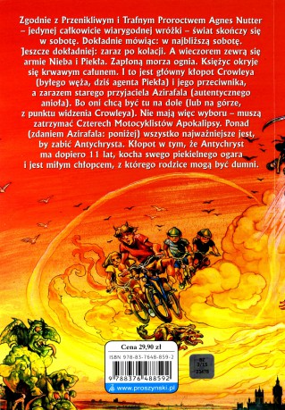 Dobry Omen Wyd.2011 - Terry Pratchett, Neil Gaiman [KSIĄŻKA]