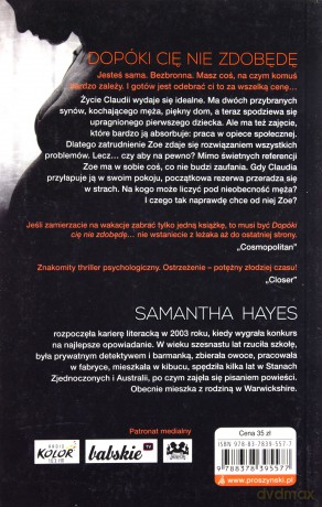 Dopóki Cię Nie Zdobędę - Samantha Hayes [KSIĄŻKA]