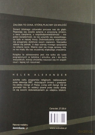 Doświadczenie Żałoby - Helen Alexander [KSIĄŻKA]