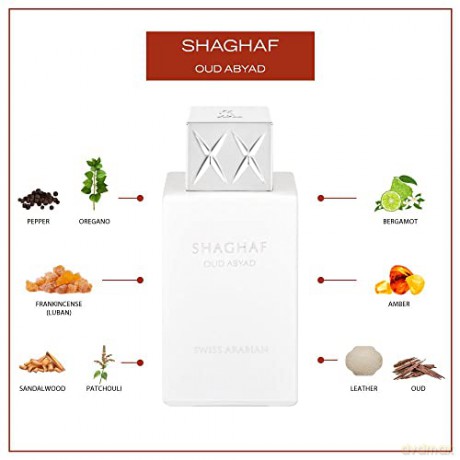 Swiss Arabian Shaghaf Oud Abyad - Woda perfumowana - Volume: 75 ml