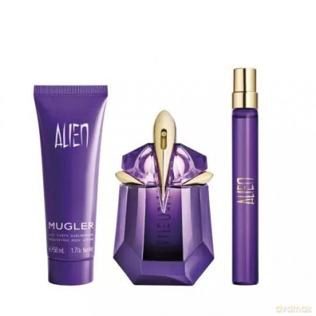 Thierry Mugler Alien - Woda perfumowana 30 ml + body lotion 50 ml + Woda perfumowana 10 ml