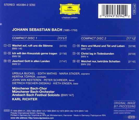 Mbo Rich: Bach [2CD]