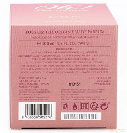 Tous Oh! The Origin - Woda perfumowana - Volume: 100 ml