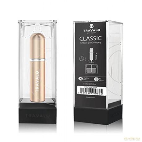 Travalo Classic HD - refillable bottle 5 ml (gold)