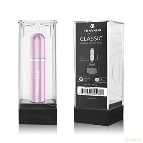 Travalo Classic HD - refillable bottle 5 ml (light pink)