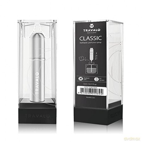 Travalo Classic HD - refillable bottle 5 ml (silver)
