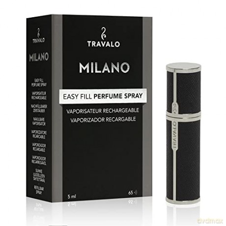 Travalo Milano - refillable bottle 5 ml (black)