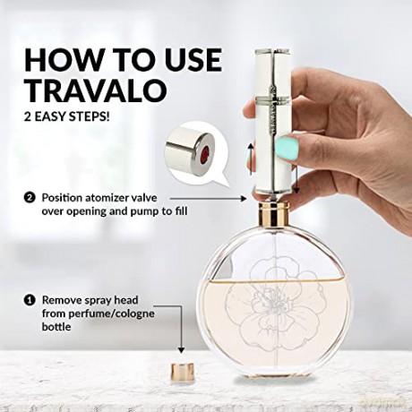 Travalo Milano - refillable bottle 5 ml (black)
