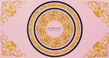 Versace Bright Crystal - Woda toaletowa 90 ml + body lotion 100 ml + shower gel 100 ml + cosmetic bag