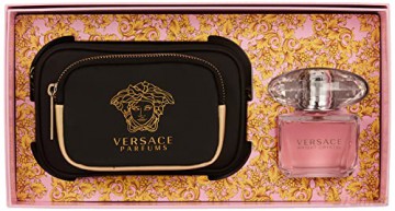 Versace Bright Crystal - Woda toaletowa 90 ml + body lotion 100 ml + shower gel 100 ml + cosmetic bag