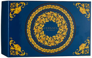 Versace Eau Fraiche Man - Woda toaletowa 100 ml + Woda toaletowa 10 ml + cosmetic bag