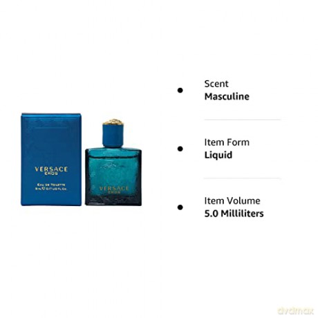 Versace Eros - Woda toaletowa thumbnail - Volume: 5 ml