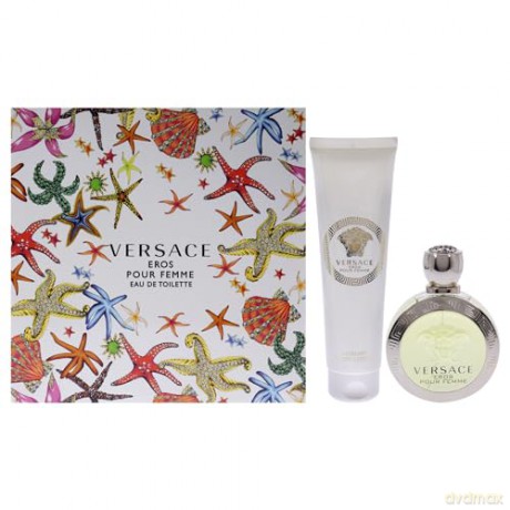 Versace Eros Pour Femme - Woda toaletowa 100 ml + tělové mléko 150 ml