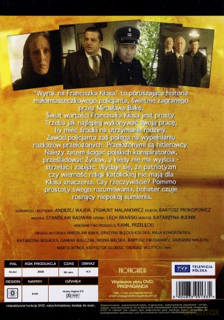 Wyrok na Franciszka Kłosa [DVD]