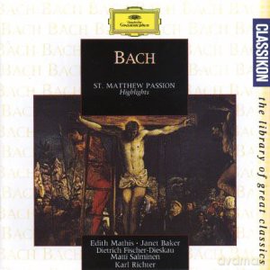 Mbo Richter +: Bachjs:St Matthew Passion Exc [CD]