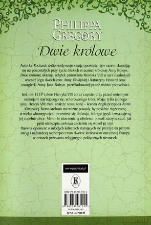 Dwie Królowe - Philippa Gregory [KSIĄŻKA]