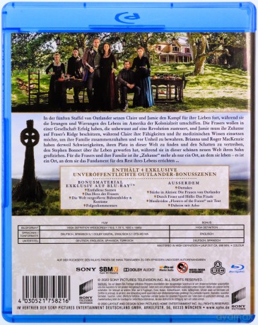 Outlander Season 5 [4xBlu-Ray]