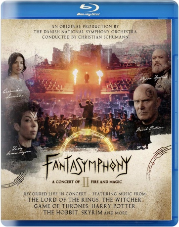 Danish National Symphony Orchestra - Fantasymphony II "A Concert of Fire and Magic" [Blu-Ray]