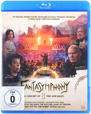 Danish National Symphony Orchestra - Fantasymphony II "A Concert of Fire and Magic" [Blu-Ray]