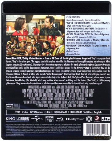Mystery Men (Superbohaterowie) [Blu-Ray 4K]+[Blu-Ray]