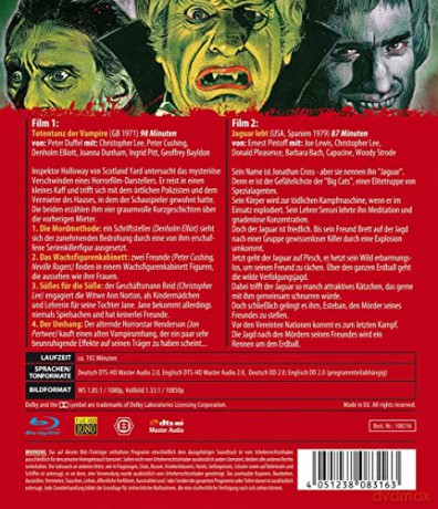 The House That Dripped Blood / Jaguar Lives! [2xBlu-Ray]