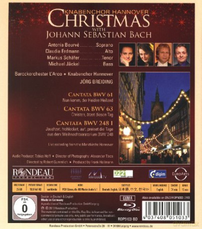 Christmas with Johann Sebastian Bach [Blu-Ray]