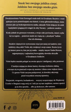 Fourth Wing. Czwarte Skrzydło - Rebecca Yarros [KSIĄŻKA]