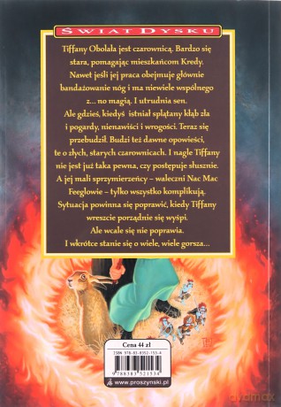 Świat Dysku. W północ się odzieję - Terry Pratchett [KSIĄŻKA]