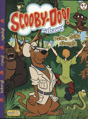 Dzika Dzika Dżungla Scooby-Doo Zabawy [KSIĄŻKA]